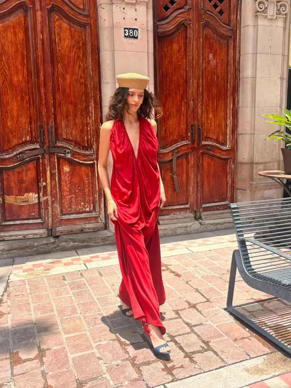 Jumpsuit halter Carmín, foto 2