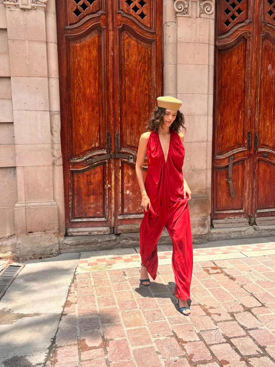 Jumpsuit halter Carmín, foto 3