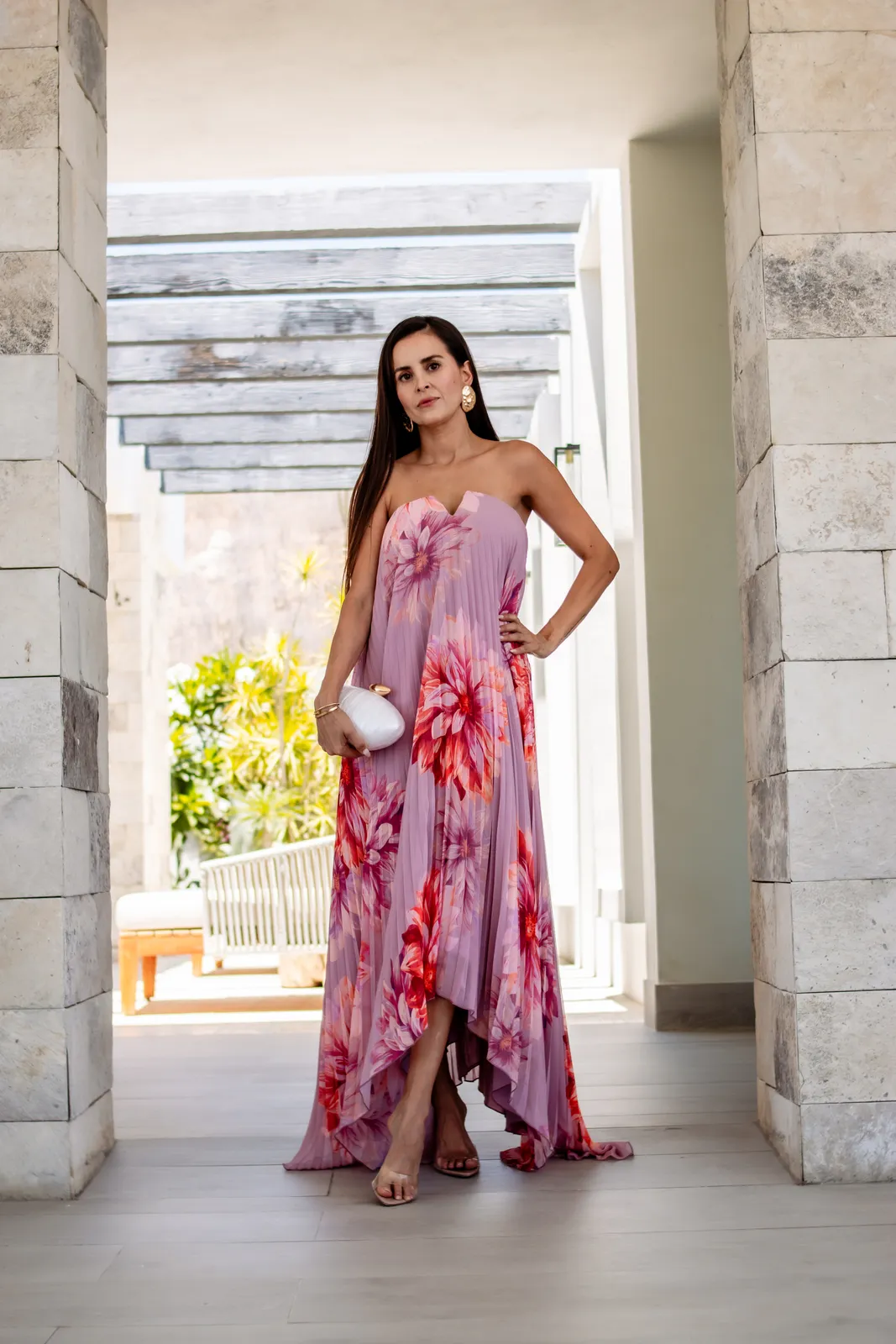 Vestido floral Rosa, foto 2
