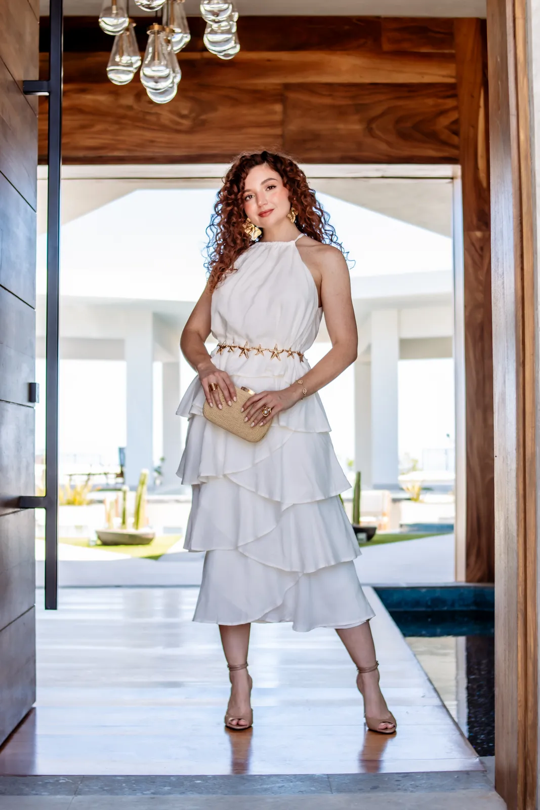 Vestido olanes Blanco, foto 2